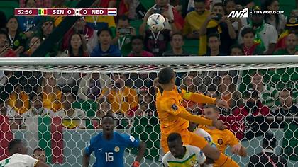 Κοντά στο γκολ με κεφαλιά του Φαν Ντάικ η Ολλανδία