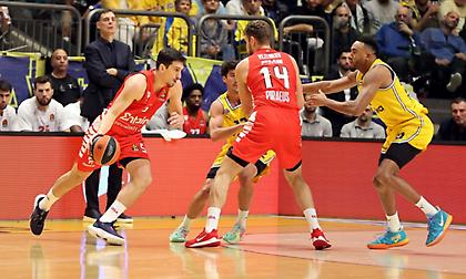 Καθίζηση στο τέλος και ήττα για τον Ολυμπιακό στο Τελ Αβίβ!