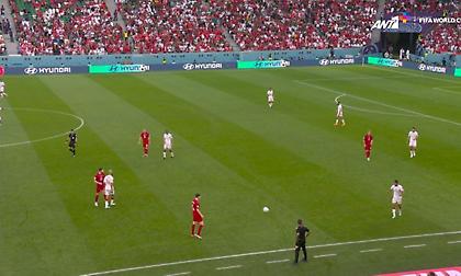 Το τακουνάκι του προπονητή της Τυνησίας στην αναμέτρηση με τη Δανία