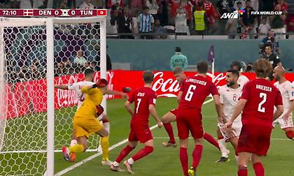 Η απίστευτη χαμένη ευκαιρία της Δανίας με Κορνέλιους!