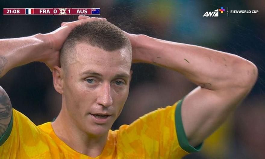 Γαλλία-Αυστραλία: Εκατοστά μακριά από φοβερό γκολ ο Ντιουκ