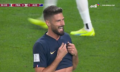 Καλή ευκαιρία με Ζιρού, ψηλά άουτ το τελείωμά του