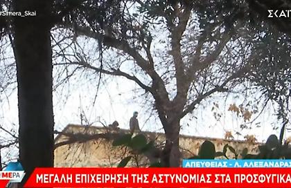 Μεγάλη επιχείρηση της αστυνομίας στα Προσφυγικά της Αλεξάνδρας - Μία προσαγωγή