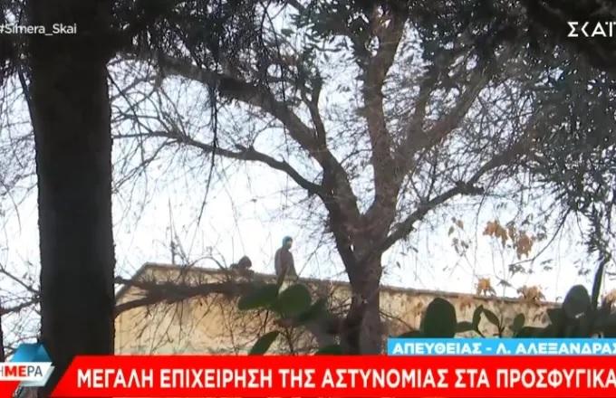 Μεγάλη επιχείρηση της αστυνομίας στα Προσφυγικά