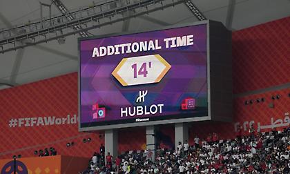 Ρεκόρ καθυστερήσεων στους αγώνες του Μουντιάλ