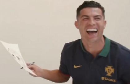 Ο Ρονάλντο έκανε σκίτσο του Πέπε και έσκασε στα γέλια