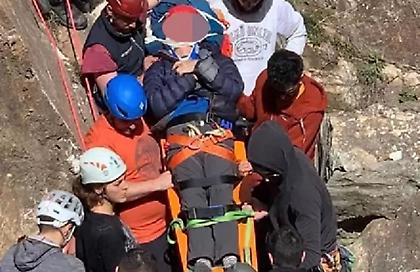 Ζαγορά: Ζαλίστηκε και έπεσε σε γκρεμό 20 μέτρων στο Ξουρίχτι