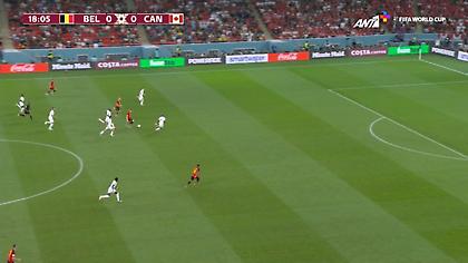 Ανεξήγητα κακή επιλογή Ντε Μπρόινε, είχε τον Τίλεμανς ελεύθερο και... την έστειλε στον τερματοφύλακα