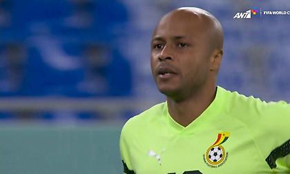 Η είσοδος του Αντρέ Αγιού στον αγωνιστικό χώρο