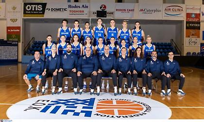 Η 12άδα της Εθνικής μπάσκετ γυναικών για Εσθονία