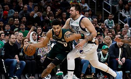 Οι Σέλτικς του... εξωγήινου Τέιτουμ έκαναν πλάκα στους Μάβερικς του 42άρη Ντόντσιτς!