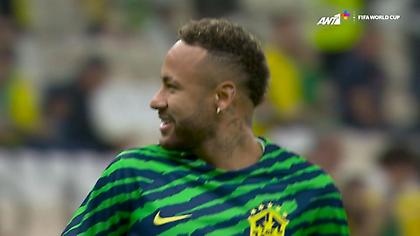 Αποθέωση για Νεϊμάρ όταν μπήκε στο γήπεδο