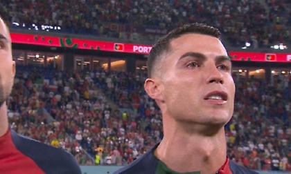 Δάκρυσε στην ανάκρουση του εθνικού ύμνου ο Κριστιάνο