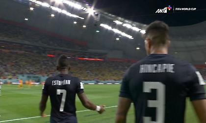 O Εστουπινιάν ισοφάρισε για το Εκουαδόρ αλλά το γκολ ακυρώθηκε