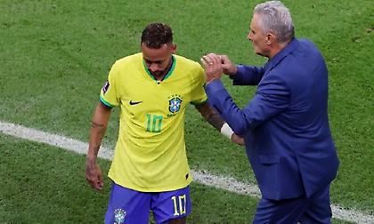 Τίτε: «Ο Νεϊμάρ θα συνεχίσει να παίζει στο Παγκόσμιο Κύπελλο»
