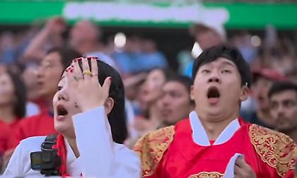 Τα... είδε όλα: Η επική αντίδραση Νοτιοκορεάτη στη χαμένη ευκαιρία του Ουί-Τζο!