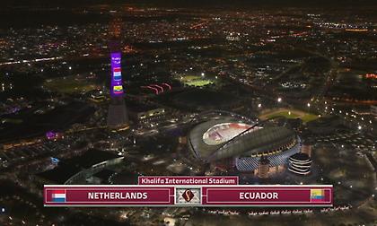 Tα highlights της ισοπαλίας ανάμεσα σε Ολλανδία και Εκουαδόρ