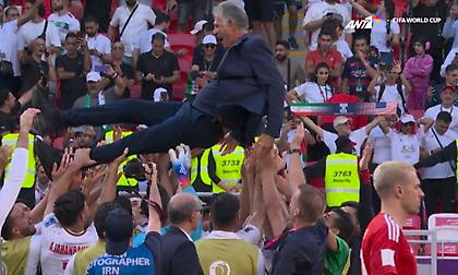 Οι παίκτες του Ιράν σήκωσαν στον αέρα τον Κεϊρόζ!