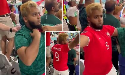 Οπαδός της Σαουδικής Αραβίας άλλαξε και έβαλε φανέλα της Πολωνίας στο γκολ του Λεβαντόφσκι!