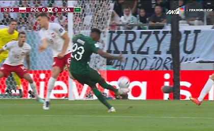 Μεγάλη επέμβαση Σέζνι στο βολέ του Κανό, κρατάει το μηδέν για την Πολωνία!