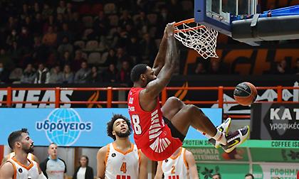 Τα highlights από την εντυπωσιακή νίκη του Ολυμπιακού κόντρα στον Προμηθέα