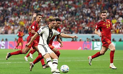 Τα highlights από την ισοπαλία της Ισπανίας με τη Γερμανία