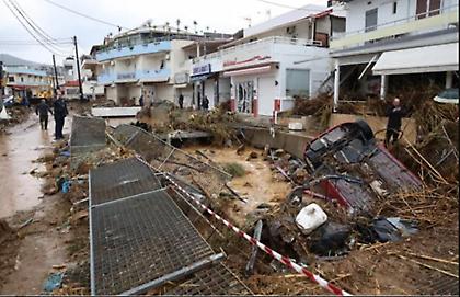 Άνοιξε ξανά η πλατφόρμα για τις επιχειρήσεις στην Κρήτη που επλήγησαν από τις πλημμύρες