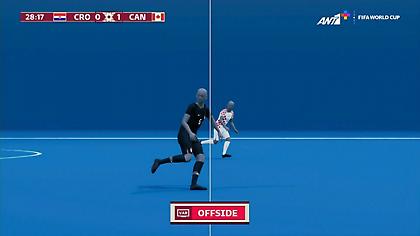 Φοβερό γκολ ο Κράμαριτς, ακυρώθηκε για οφσάιντ του Λιβάγια