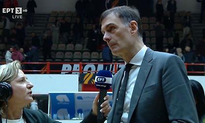 Μπαρτζώκας: «Προηγείται το ματς με την Εφές, θα μιλήσω μετά για τον Παναθηναϊκό»