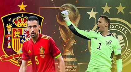 Οι ενδεκάδες στο ντέρμπι της Ισπανίας με τη Γερμανία