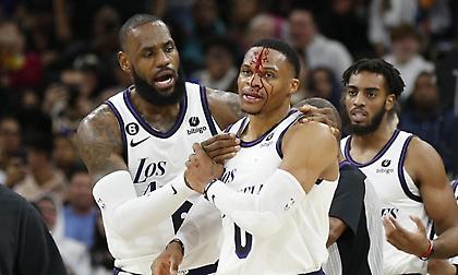 Όρμησε στον Κόλινς ο ματωμένος Γουέστμπρουκ