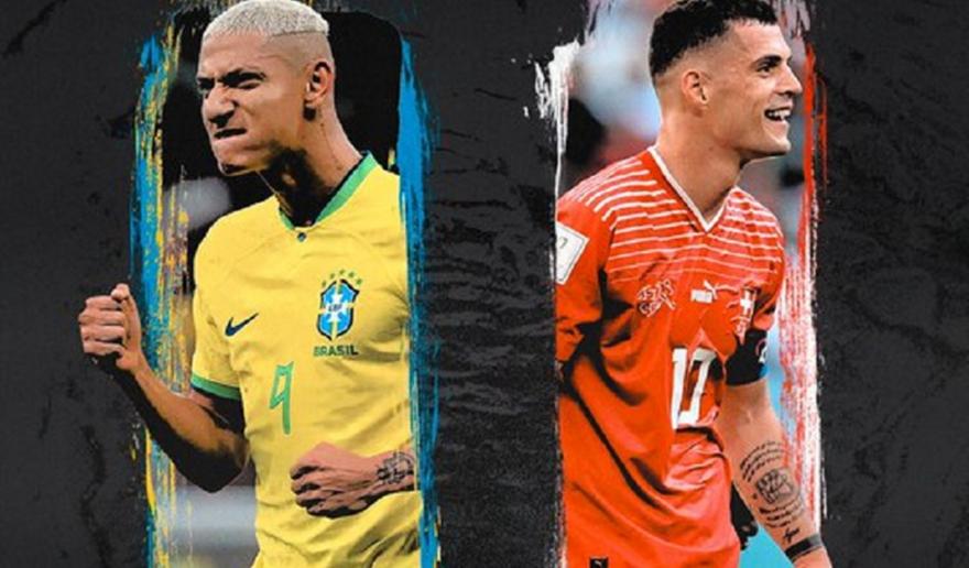 Βραζιλία-Ελβετία: Οι ενδεκάδες του ματς
