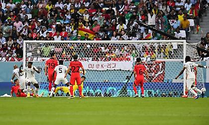 Σόκαρε ξανά τη Νότια Κορέα η Γκάνα: Έκανε το 2-0 σε δέκα λεπτά!