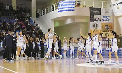 Εθνική Γυναικών: Το φινάλε του αγώνα με Μ. Βρετανία και οι πανηγυρισμοί στη Ρόδο