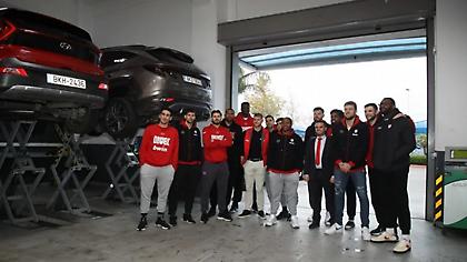 Ολυμπιακός: Γιόρτασε τη δεκαετή του συνεργασία με χορηγό