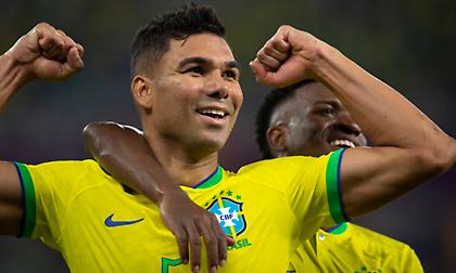 Η γκολάρα με εξωτερικό του Καζεμίρο που χάρισε τη νίκη στη Βραζιλία
