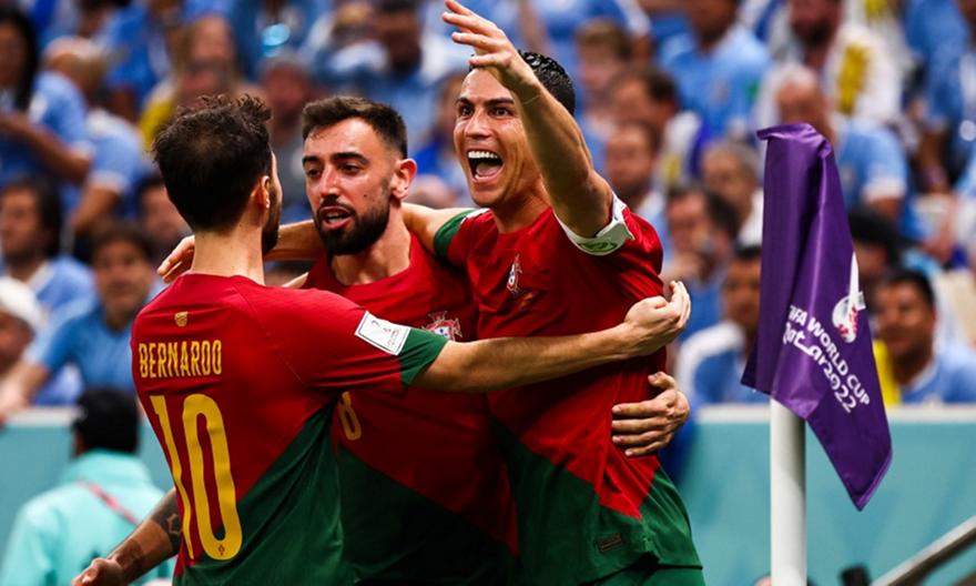 Τα highlights από τη νίκη της Πορτογαλίας επί της Ουρουγουάης