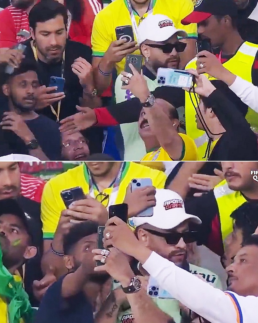 Σωσίας Νεϊμάρ: Βραζιλιάνοι έβγαλαν selfies μαζί του