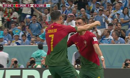 Σκόραρε ο Φερνάντες, το πανηγύρισε σαν... δικό του ο Ρονάλντο!