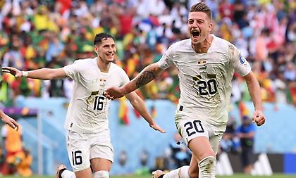 Απίθανη Σερβία «τουμπάρει» το Καμερούν με δύο γκολ στις καθυστερήσεις του ημιχρόνου!