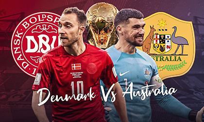 Αυστραλία-Δανία: Η τελευταία… ζαριά των Σκανδιναβών κόντρα στα «καγκουρό»