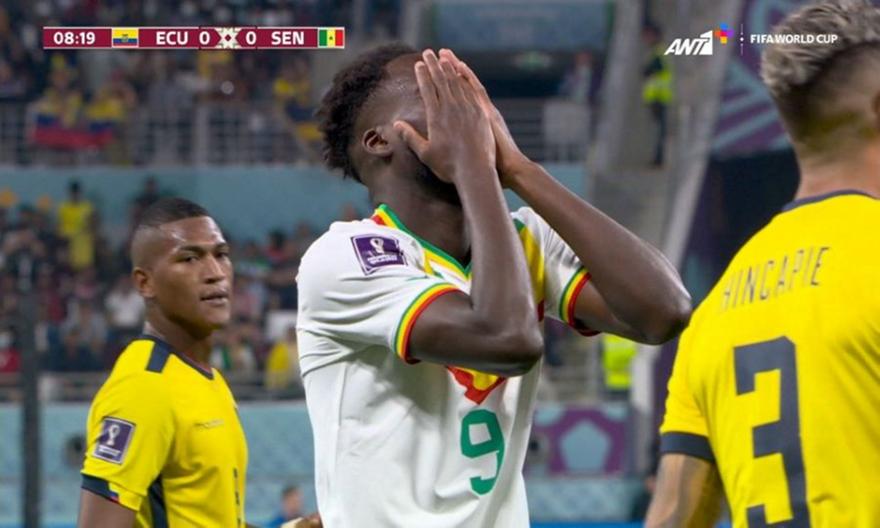 Εκουαδόρ-Σενεγάλη 0-0: Κοντά στο γκολ ο Ντιά