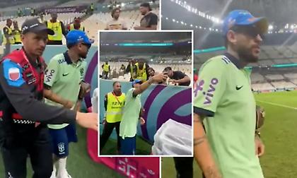 Σωσίας του Νεϊμάρ τους ξεγέλασε όλους: Σεκιούριτι τον έβαλε στο γήπεδο και οπαδοί τραβούσαν selfies