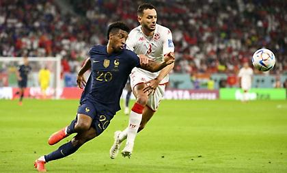 «Δάγκωσε» τη Γαλλία, αλλά δεν... γλυκάθηκε η Τυνησία - Πέρασαν ως πρώτοι οι «μπλε»