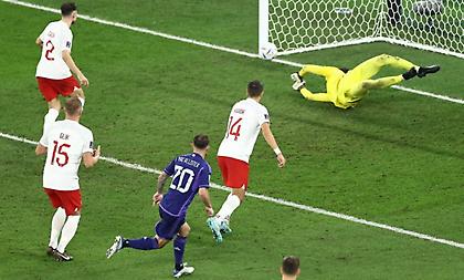 Γκολ-λύτρωση από Μακ Άλιστερ, προβάδισμα πρόκρισης η Αργεντινή