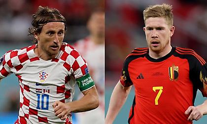 Οι ενδεκάδες στο Κροατία-Βέλγιο: Ξανά βασικός ο Λιβάγια