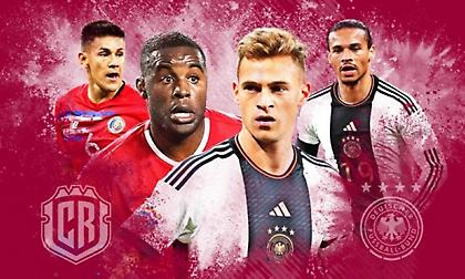 Οι ενδεκάδες στο Κόστα Ρίκα-Γερμανία: Με Μίλερ στην κορυφή της επίθεσης τα «πάντσερ»