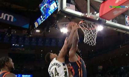 Ο «καυτός» Αντετοκούνμπο, το 6ο φάουλ και το μεγάλο τρίποντο του Άλεν