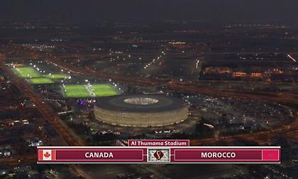 Τα highlights της νίκης του Μαρόκου έναντι του Καναδά