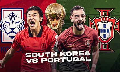 Νότια Κορέα-Πορτογαλία: Τελευταία ελπίδα για τους Κορεάτες, για την πρωτιά οι Πορτογάλοι